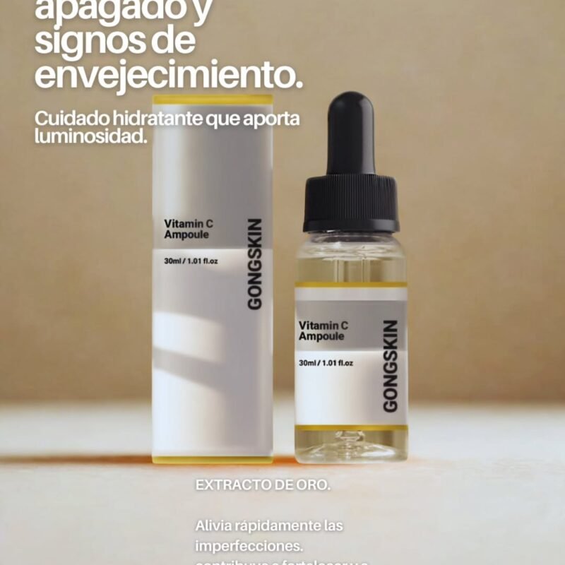 Ampolla de vitamina C . Gongskin