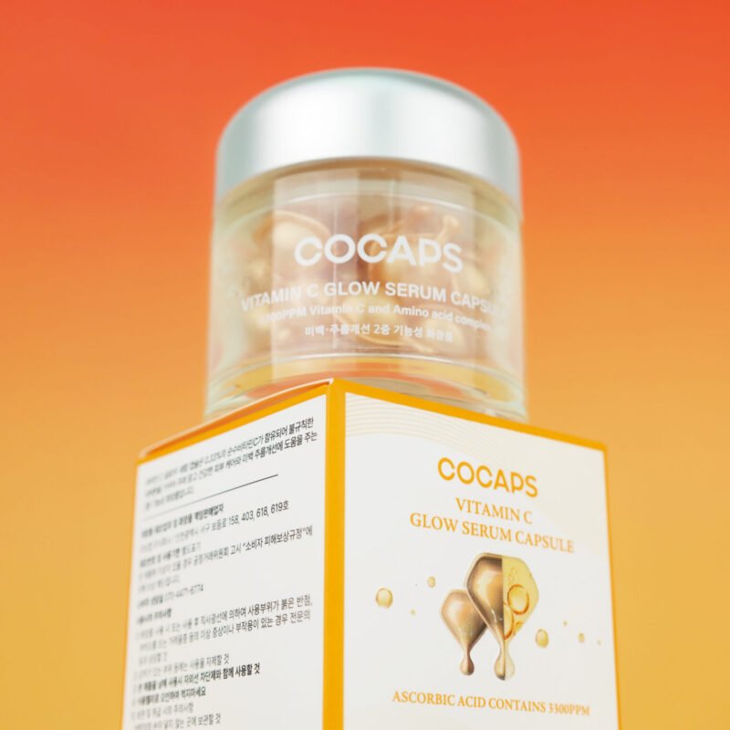 Cocaps Vitamin C Glow Serum Capsule. 30 dias