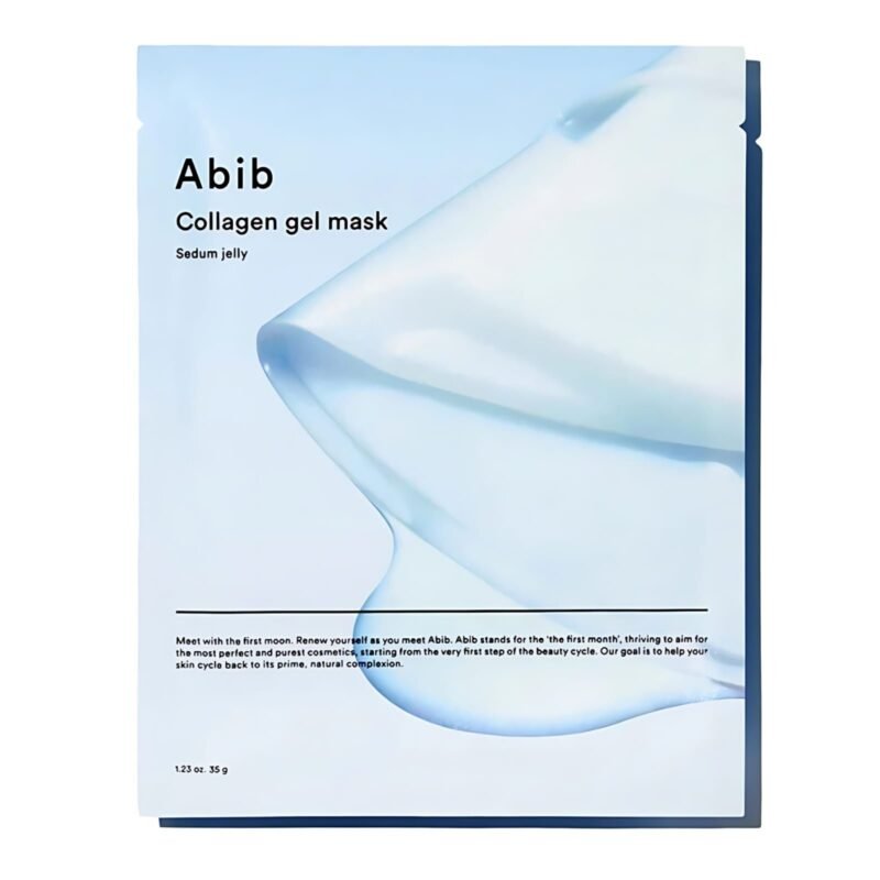 Mascarilla de gel de colágeno Sedum Jelly de Abib c/u