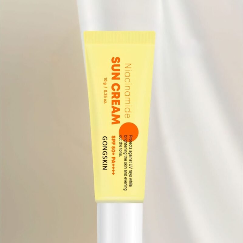 Crema solar con niacinamida. Gongskin.