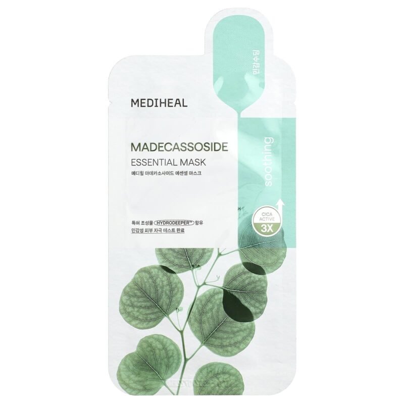 Essential Madecassoside Mask – Mascarilla Calmante y Reparadora MEDIHEAL c/u